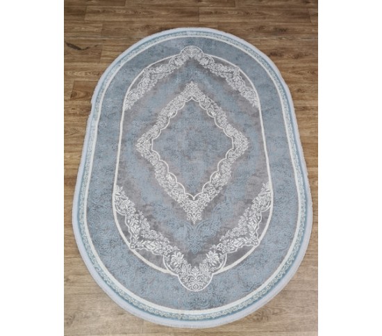 Синтетичний килим LUXURY 05986D D.GREY HB-BLUE - Висока якість за найкращою ціною в Україні зображення 4.